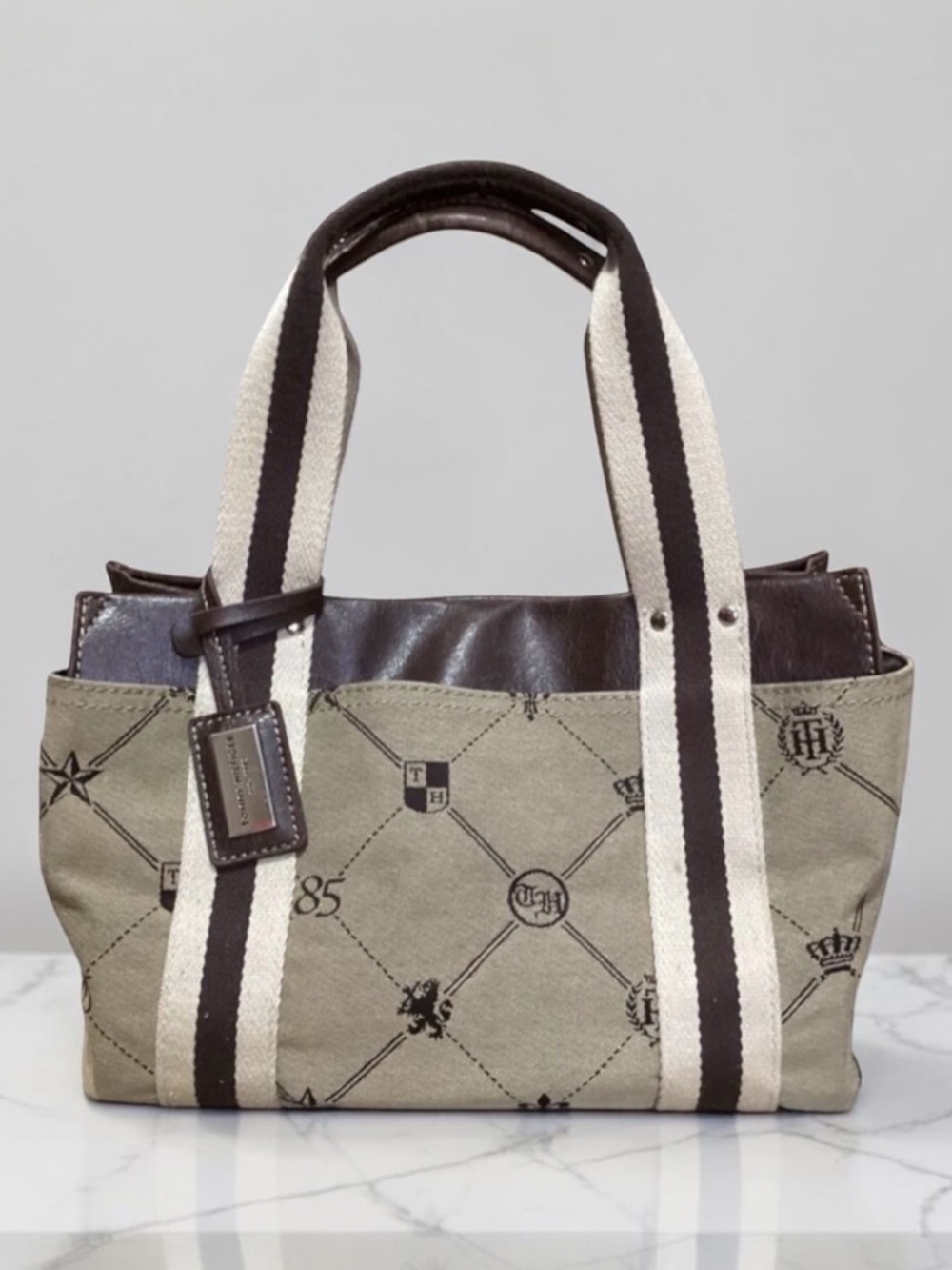 Tommy Hilfiger Duffle Bag Tote Shoulder Bag